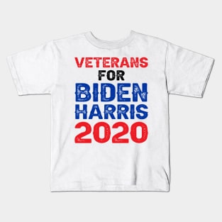 Veterans For Biden Harris 2020 Kids T-Shirt